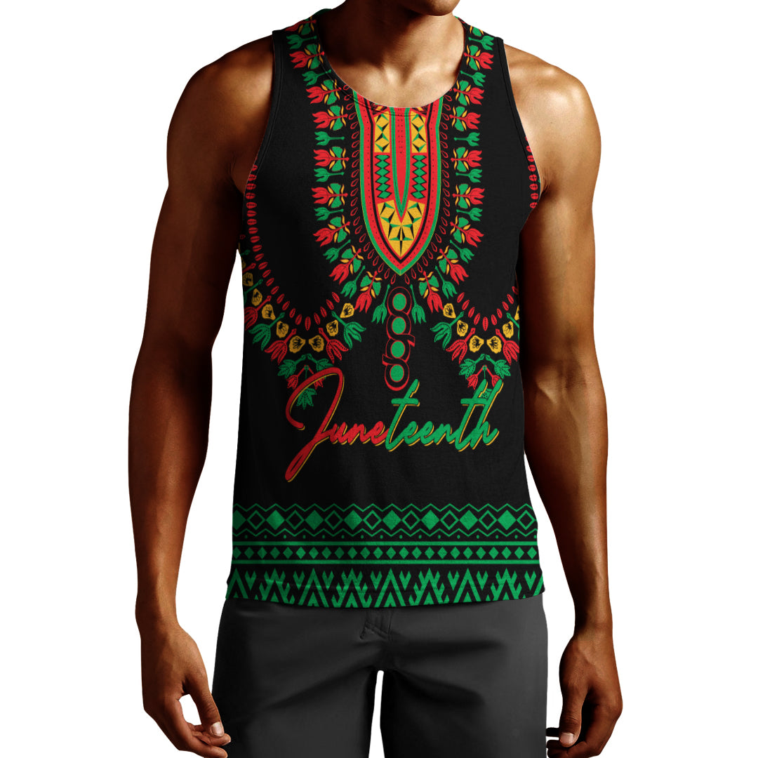 juneteenth-dashiki-personalised-men-tank-top-freedom-united-pan-african-flag