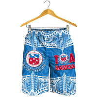 Toa Samoa Rugby Men Shorts Blue Sky LT6