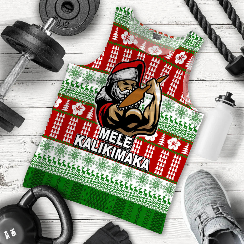 hawaiian-santa-claus-warrior-men-tank-top-christmas