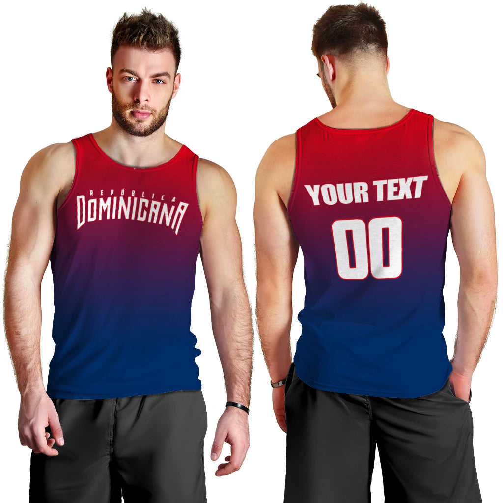 (Custom Personalised And Number) Baseball 2023 Dominicana Men Tank Top LT6