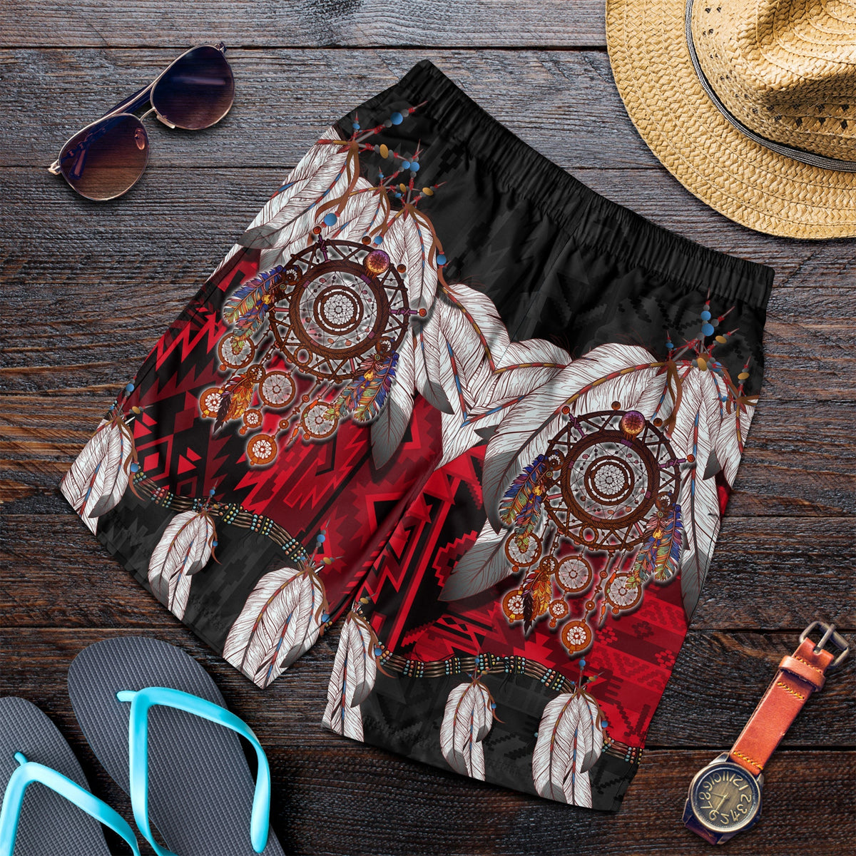 native-american-men-shorts-native-dreamcatcher