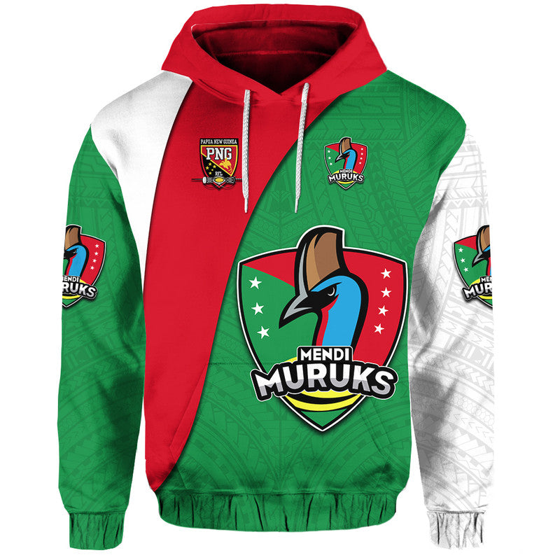 Papua New Guinea Mendi Muruks Hoodie Sport Style - Wonder Print Shop