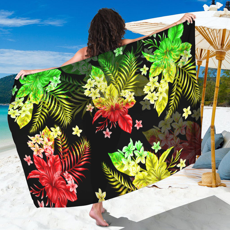 Hawaii Summer Colorful Sarong Reggage LT6 - Wonder Print Shop
