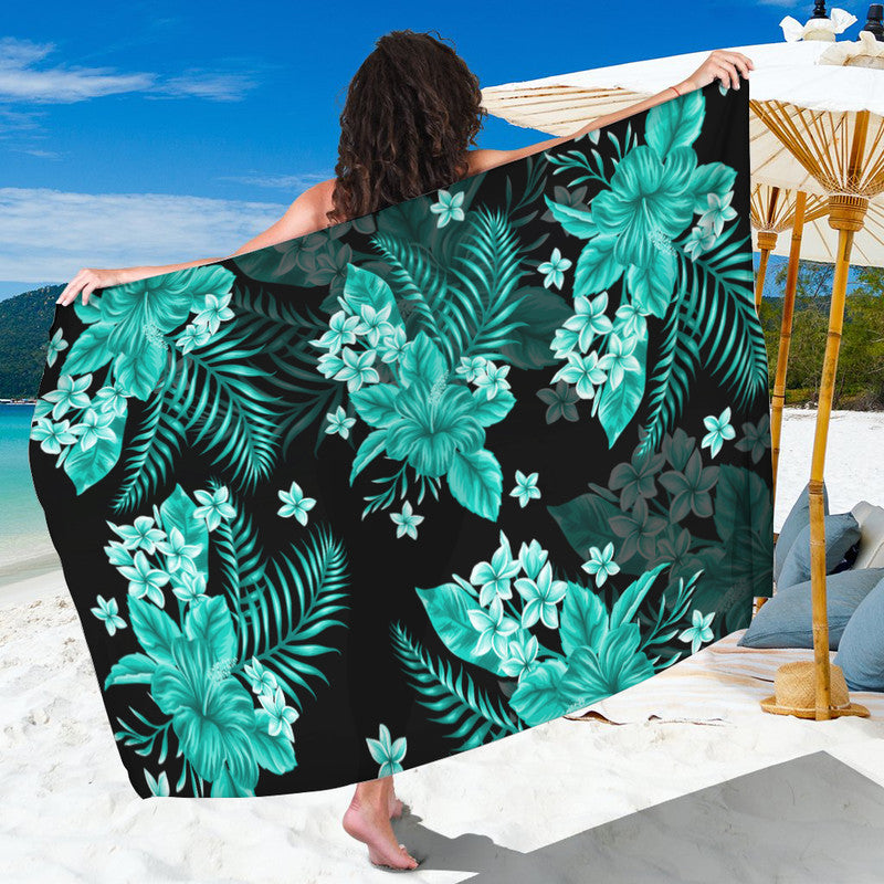 Hawaii Summer Colorful Sarong Turquesa LT6 - Wonder Print Shop