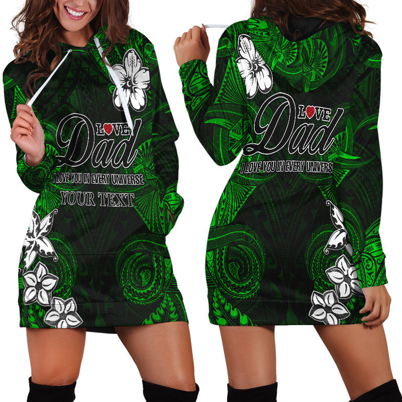 custom-personalised-polynesian-fathers-day-hoodie-dress-i-love-you-in-every-universe-green