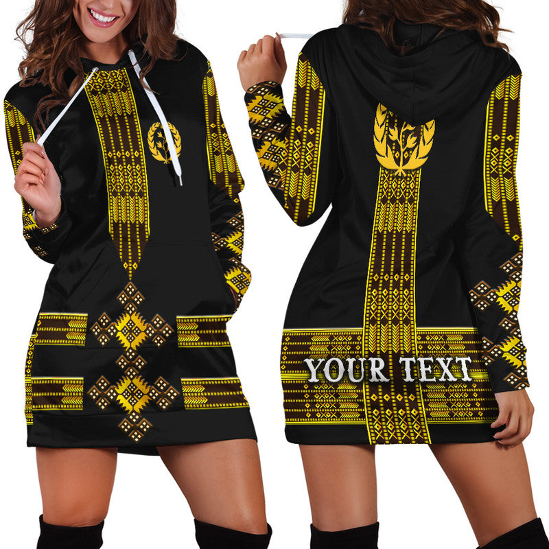 custom-personalised-eritrea-hoodie-dress-fancy-tibeb-vibes-no1-ver-black