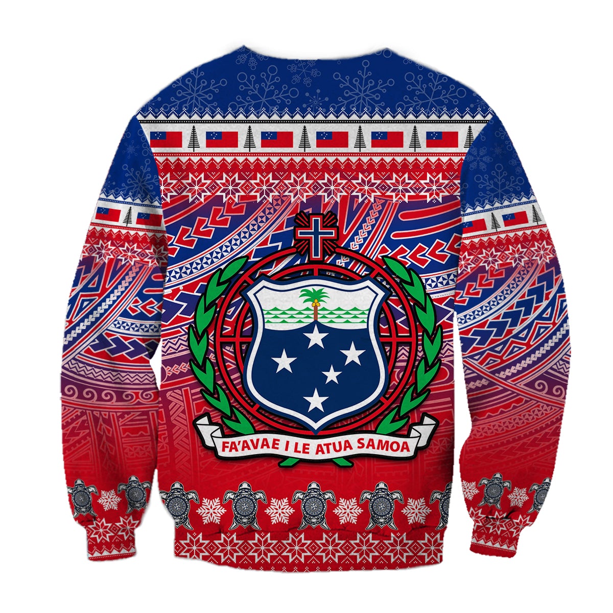 Samoa Christmas Manuia Le Kirisimasi Sweatshirts LT6 - Wonder Print Shop