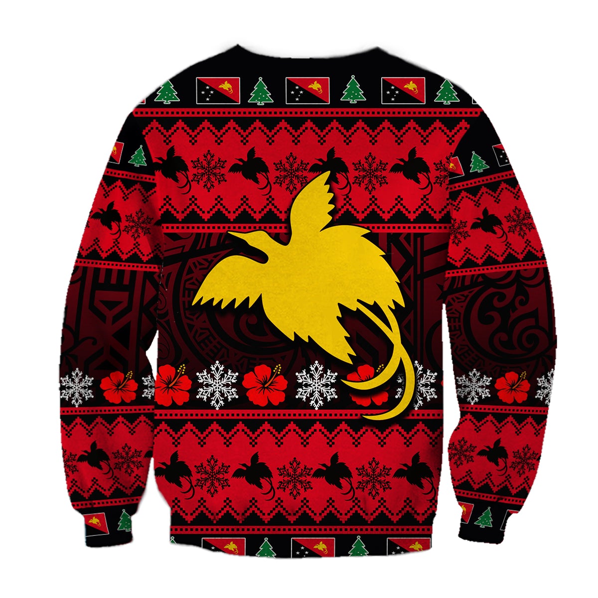 Papua New Guinea Christmas Sweatshirt LT6 - Wonder Print Shop