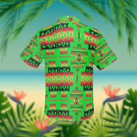 Green Tribes Pattern Native American Hawaiian Shirt 3D LT10 - Wonder Print Shop