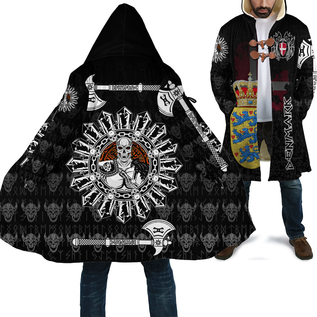 custom-viking-cloak-skull-warrior-dead-hero-with-hammer