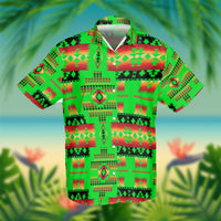 Green Tribes Pattern Native American Hawaiian Shirt 3D LT10 - Wonder Print Shop