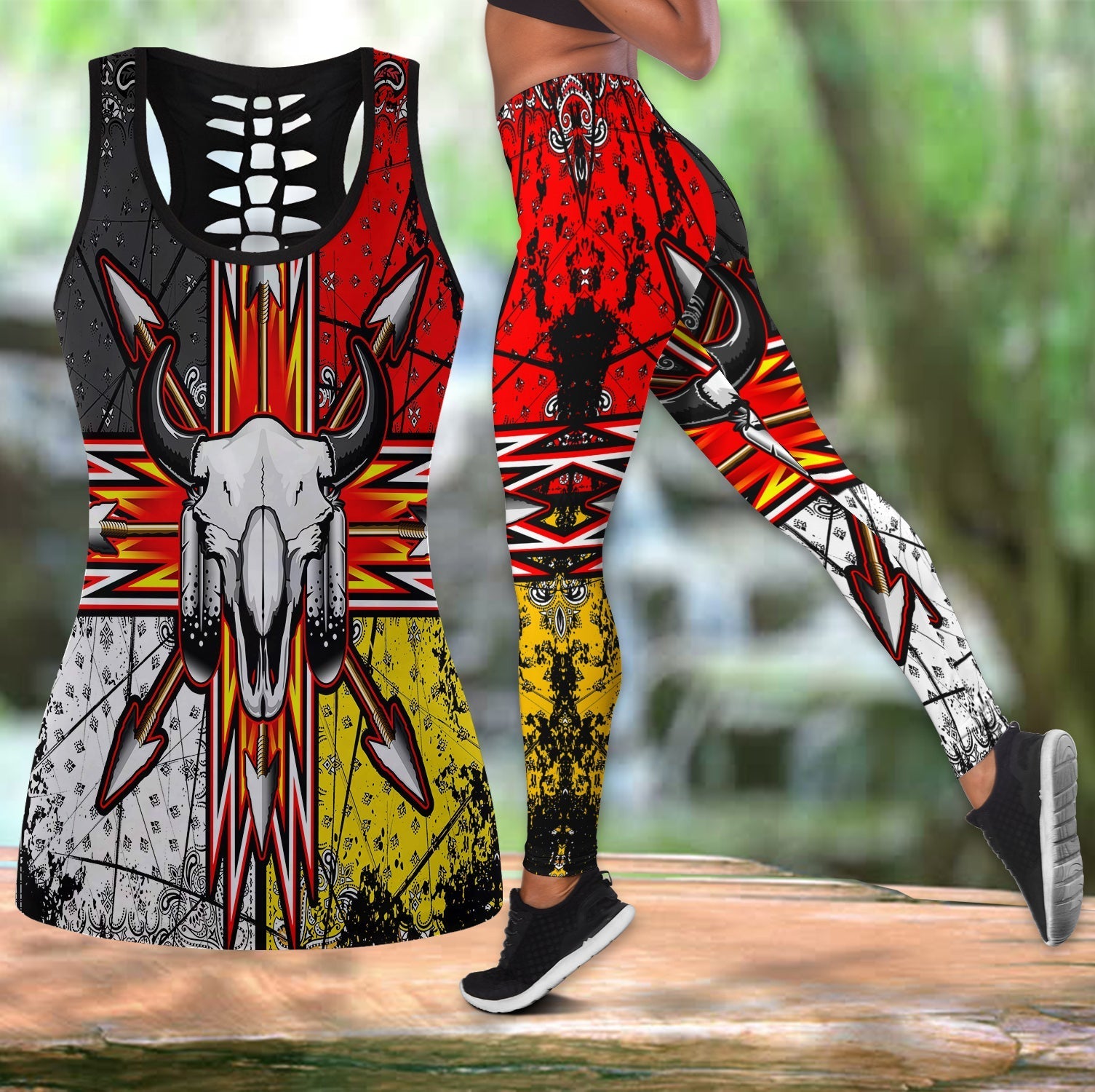 bison-arrow-native-american-tank-top-and-legging-set