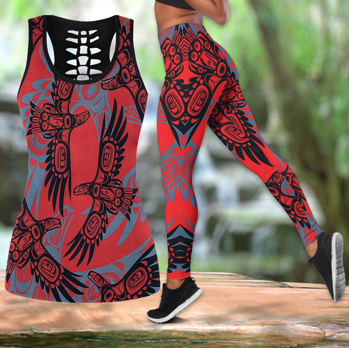 red-thunderbirds-native-american-tank-top-and-leggings-set