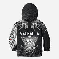Viking Hoodie Kid Warrior Valhalla and Double Dragon RLT12 - Wonder Print Shop