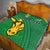 (Custom Personalised) South Africa Rugby Premium Quilt Bokke Springbok With African Pattern Stronger Together - Wonder Print Shop