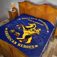 Buffalo Soldiers Premium Quilt BSMC United States Army Simple Style - Wonder Print Shop