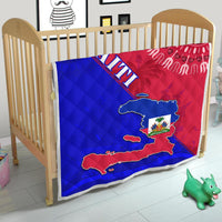 Haiti Premium Quilt Haiti Flag Dashiki Simple Style - Wonder Print Shop