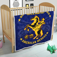 Buffalo Soldiers Premium Quilt BSMC United States Army Simple Style - Wonder Print Shop