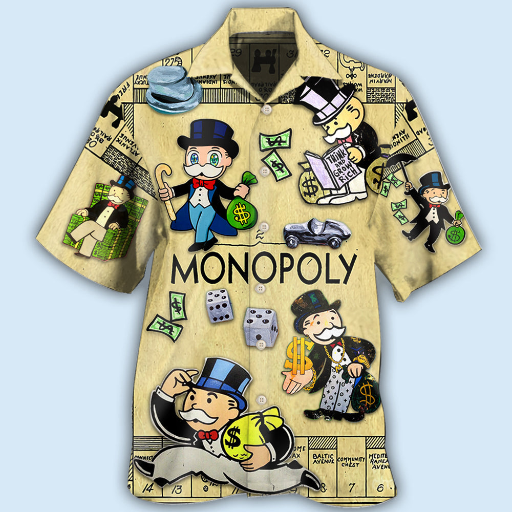 Monopoly Style Hawaiian Shirt - Wonder Print Shop
