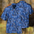 Moose Blue Beautiful Moose Hawaiian Shirt - Wonder Print Shop