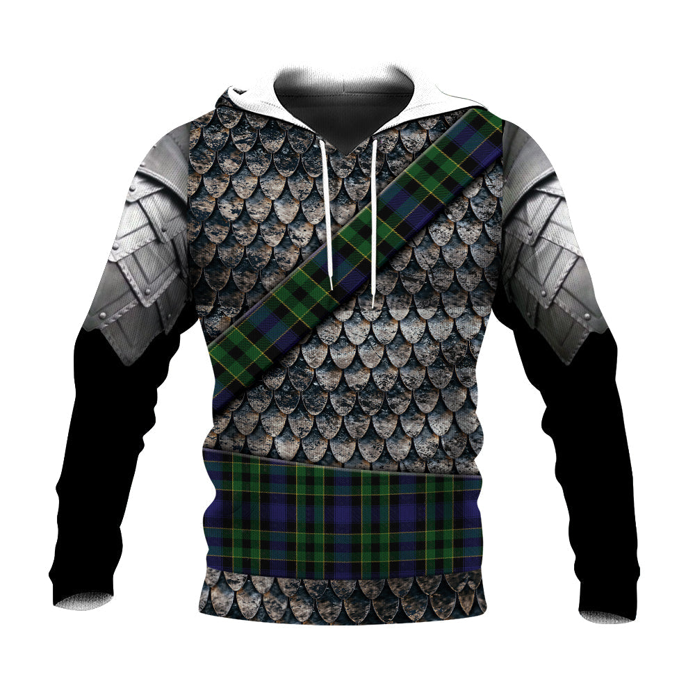 scottish-mowat-clan-tartan-warrior-hoodie