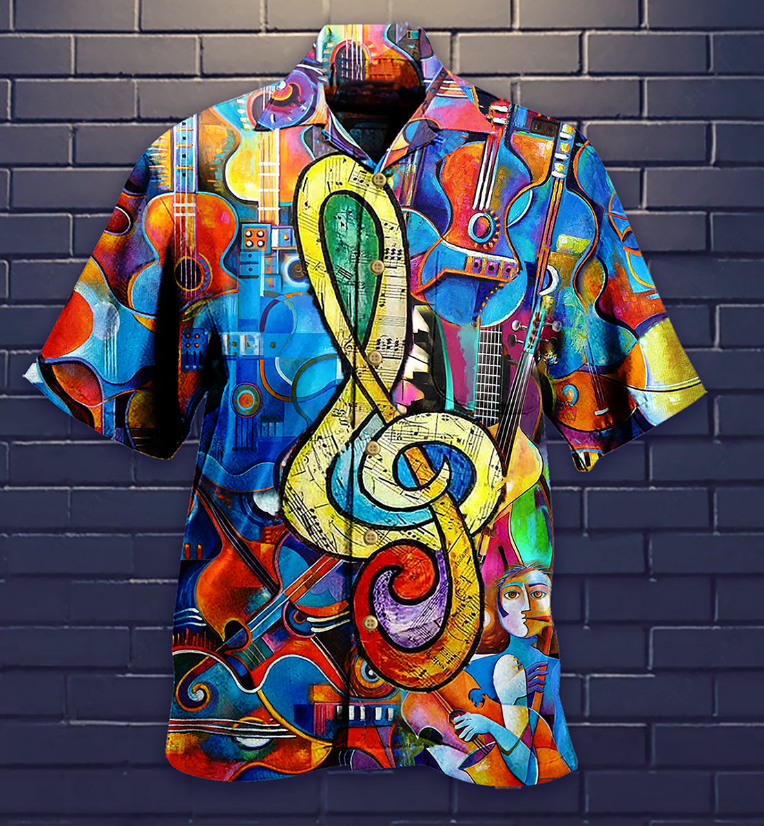 Music Love Live Life Style Hawaiian Shirt - Wonder Print Shop