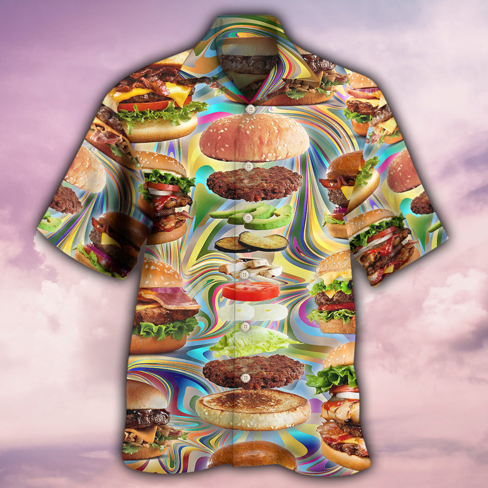 food-lover-my-love-is-for-hamburger-hawaiian-shirt