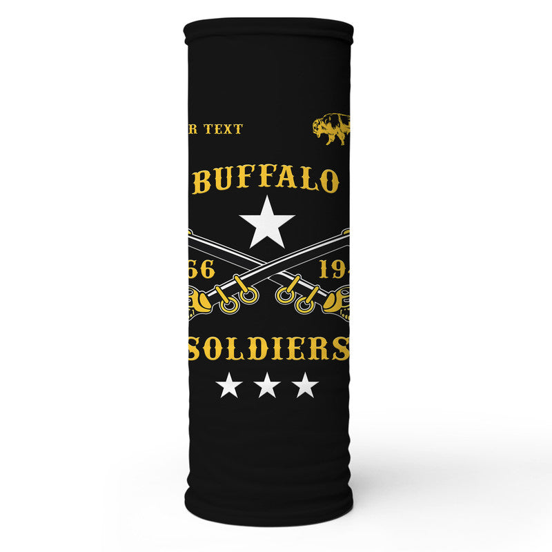 custom-personalised-buffalo-soldiers-neck-gaiters-african-american-military-simple-style-black