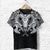 Viking Ram Skull Tattoo With Vegvisir and Valknut T Shirt RLT12 - Wonder Print Shop