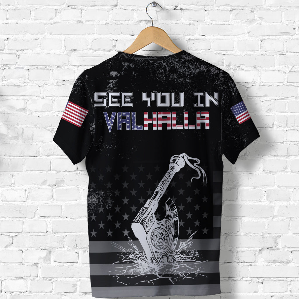 Viking American Viking See You In Valhalla shirt RLT12 - Wonder Print Shop