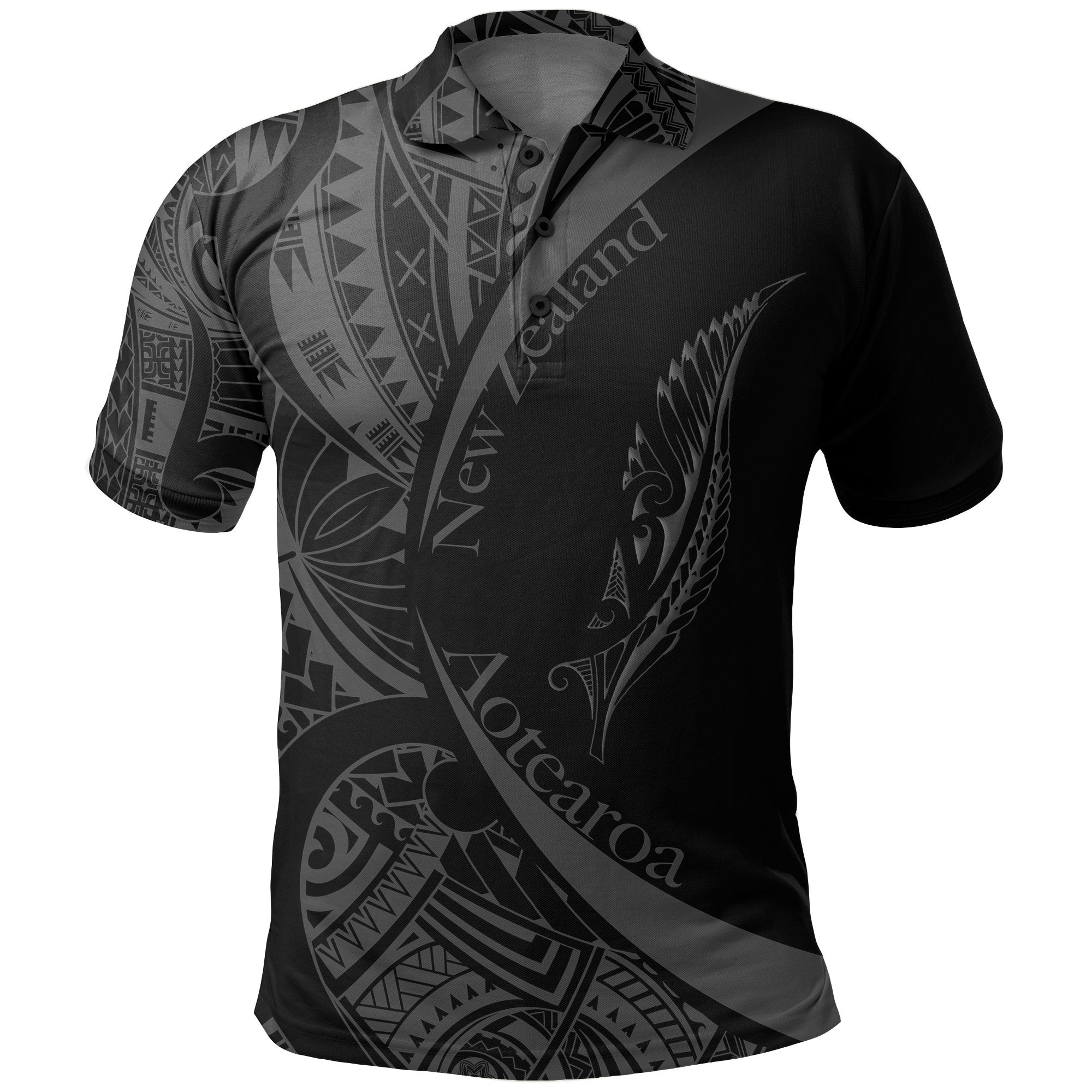 new-zealand-silver-fern-polo-shirt-maori-tattoo-circle-style