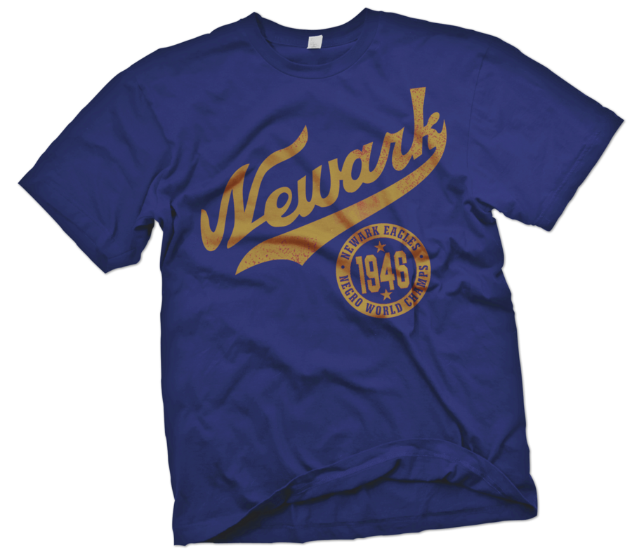 African T Shirt Newark Eagles Yellow Painted African Tee - Wonder Print Shop