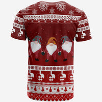 Norwegian Julekurver Pattern Nisse Christmas T Shirt - Wonder Print Shop