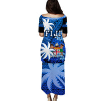fiji-coat-of-arms-puletasi-dress-masi-tapa-mixed-palm-tree-no2-blue-version