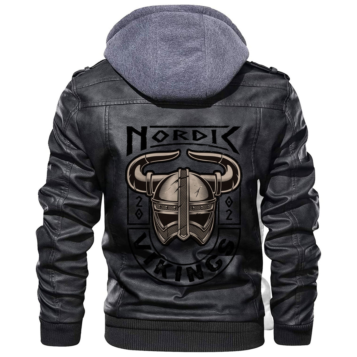 Viking Nordic Vikings Leather Jacket RLT12 - Wonder Print Shop