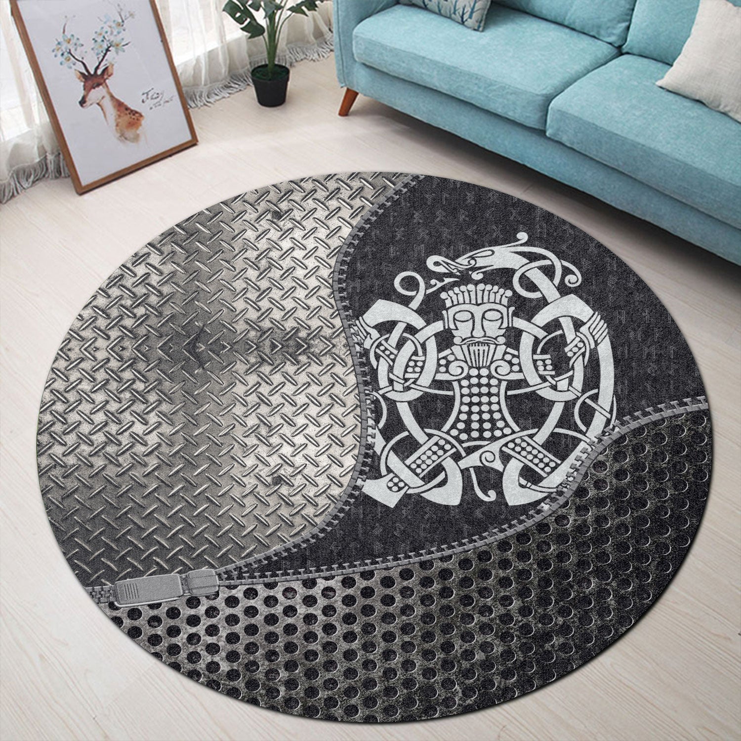 viking-carpet-norse-god-loki-round-carpet
