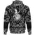 Viking Hoodie Norse Warrior Berserker with Bandana Paisley Style RLT12 - Wonder Print Shop