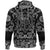Viking Hoodie Northern Warriors Berserkers With Swords and Shields with Bandana Paisley Style RLT12 - Wonder Print Shop