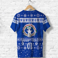 Custom Northern Mariana Islands T Shirt Christmas Simple Style LT8 - Wonder Print Shop