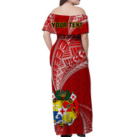 Personalised Tonga Matching Hawaiian Shirt And Dress Happy 53rd Independence Anniversary Tongan Pattern - Wonder Print Shop