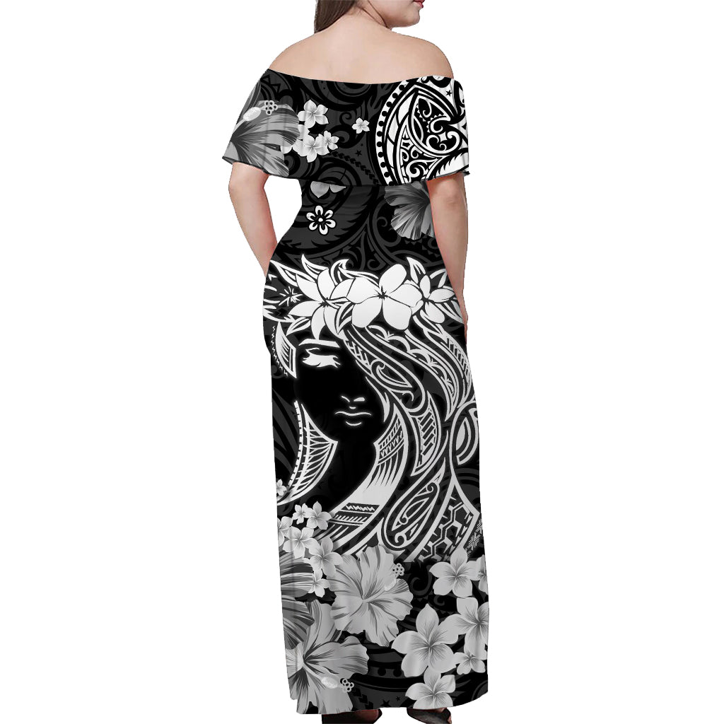 hawaii-off-shoulder-long-dress-polynesia-black-attractive-hula-girl