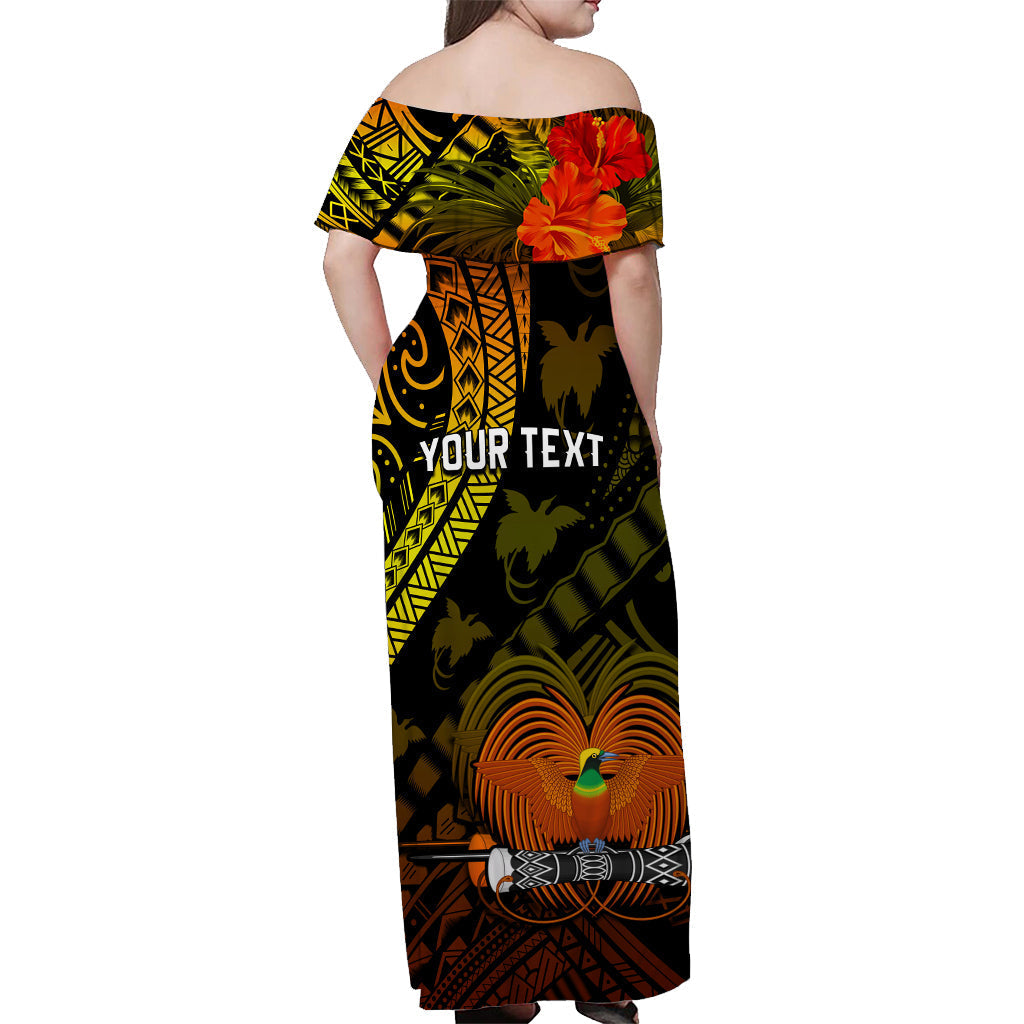 custom-personalised-papua-new-guinea-off-shoulder-long-dress-raggiana-birds-of-paradise-special-01