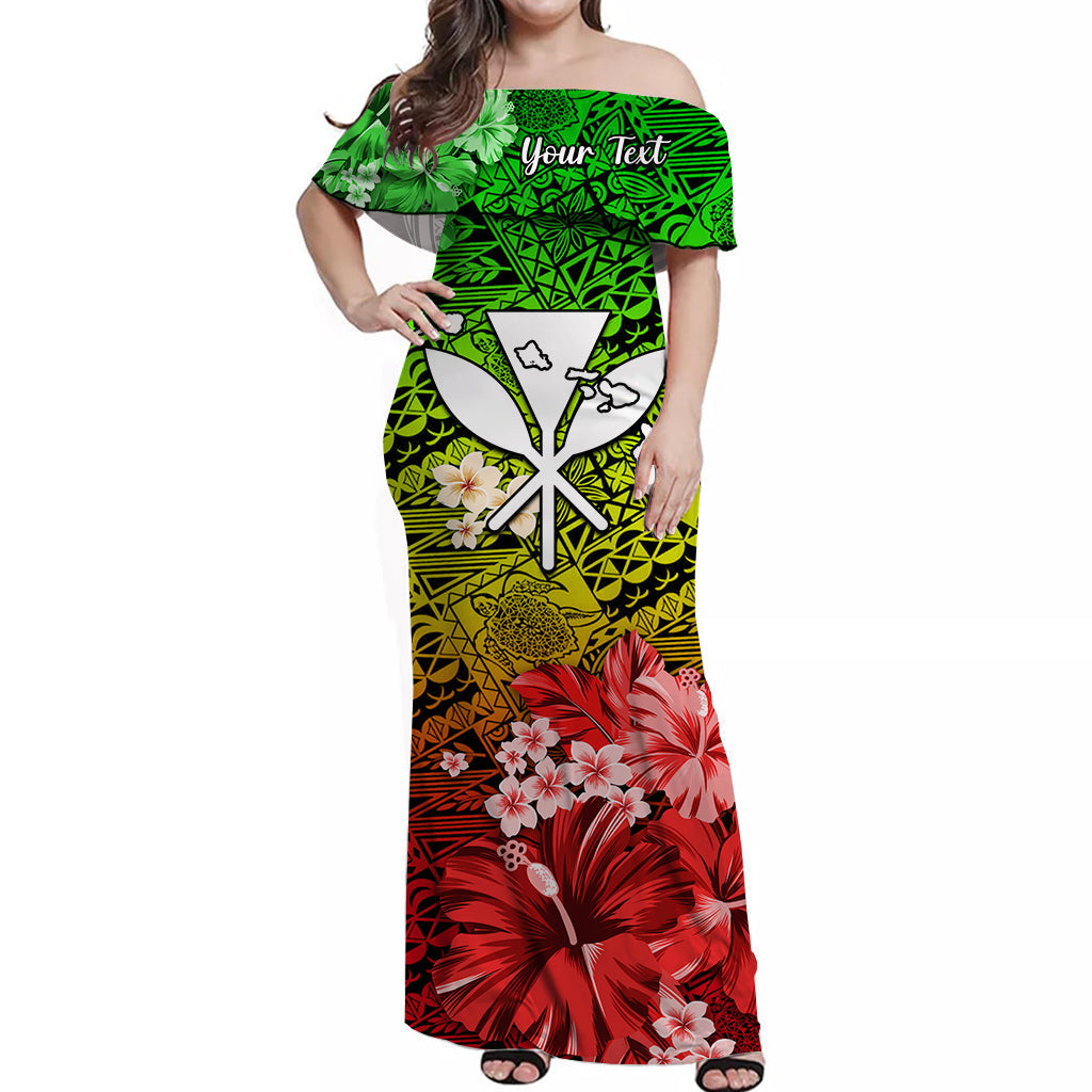 custom-personalised-hawaii-off-shoulder-long-dress-map-and-turtle-reggae-flowers