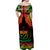 Personalised Samoa Rugby Matching Hawaiian Shirt And Dress Teuila Torch Ginger Gradient Style - Wonder Print Shop
