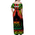 Samoa Rugby Matching Hawaiian Shirt And Dress Teuila Torch Ginger Gradient Style - Wonder Print Shop