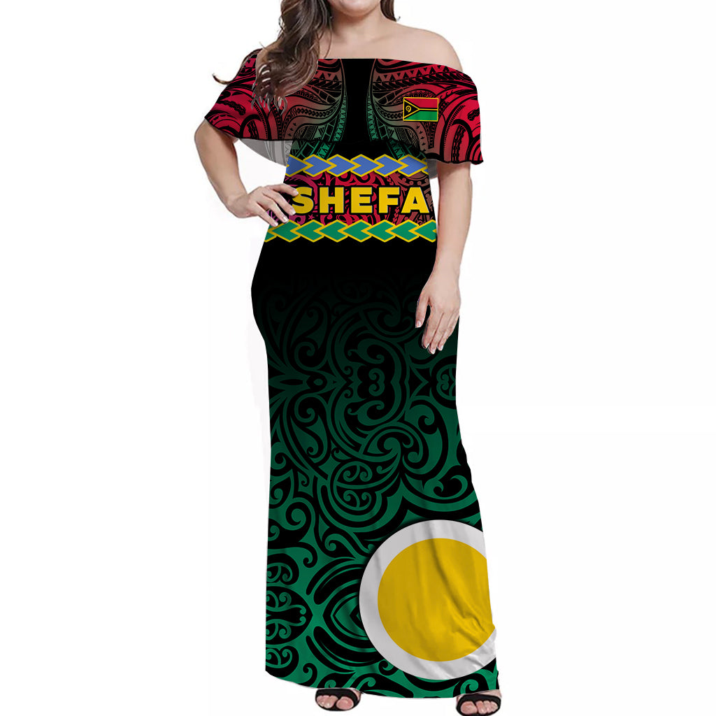 shefa-province-off-shoulder-long-dress-vanuatu-pig-tusk-polynesian-flag-style