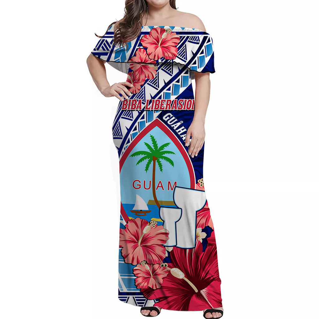 guam-chamorro-off-shoulder-long-dress-happy-liberation-day-latte-stone