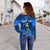 Custom Text And Number Fiji Rugby Off Shoulder Sweater Fijian Drua Super Polynesian Special Tapa Pattern - Wonder Print Shop