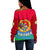 Eritrea Off Shoulder Sweater Eritrean Independence Day LT13 - Wonder Print Shop