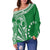 custom-text-and-number-cook-islands-tatau-off-shoulder-sweater-symbolize-passion-stars-version-green